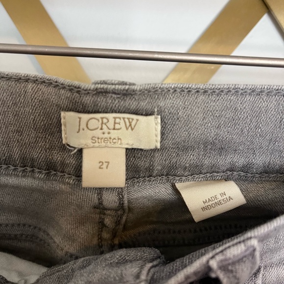 J Crew Grey Stretch Skinny Jeans 27 - Picture 6 of 7